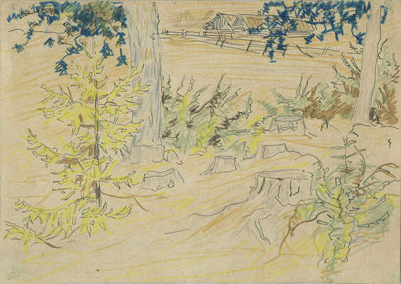 Сологуб Леонид Романович. Пейзаж 